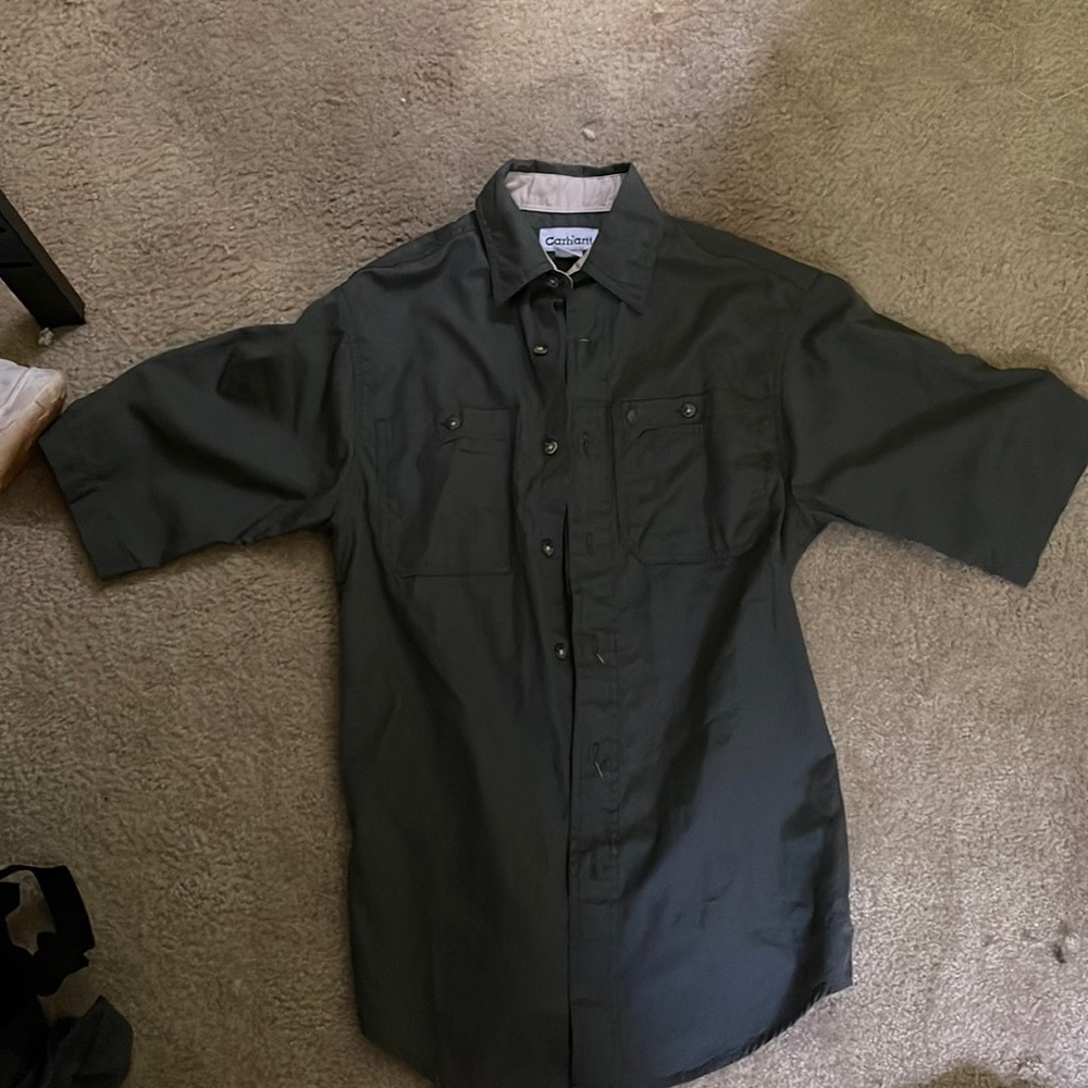 Carhartt Button down short sleeve shirt